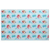 Sesamstraße | Elmo & Tango Muster Stoff (Fat Quarter (45,7 x 55,9 cm))