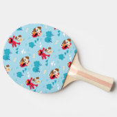 Sesamstraße | Elmo & Tango Muster Tischtennis Schläger (Seitenansicht)