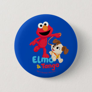Sesamstraße Elmo & Tango Running Button