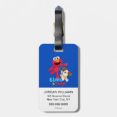 Sesamstraße | Elmo & Tango Running Gepäckanhänger (Rückseite vertikal)