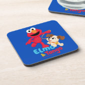 Sesamstraße | Elmo & Tango Running Getränkeuntersetzer (Linke Seite)