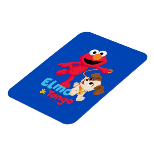 Sesamstraße | Elmo & Tango Running Magnet (Linke Seite)