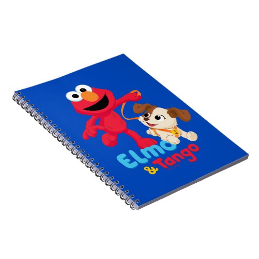 Sesamstraße | Elmo & Tango Running Notizblock (Rechte Seite)