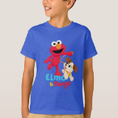 Sesamstraße | Elmo & Tango Running T-Shirt (Vorderseite)