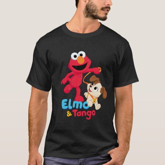 Sesamstraße | Elmo & Tango Running T-Shirt (Vorderseite)