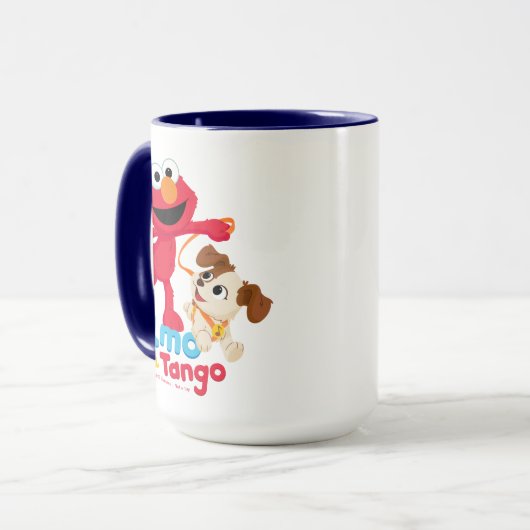 Sesamstraße | Elmo & Tango Running Tasse (Vorderseite Links)