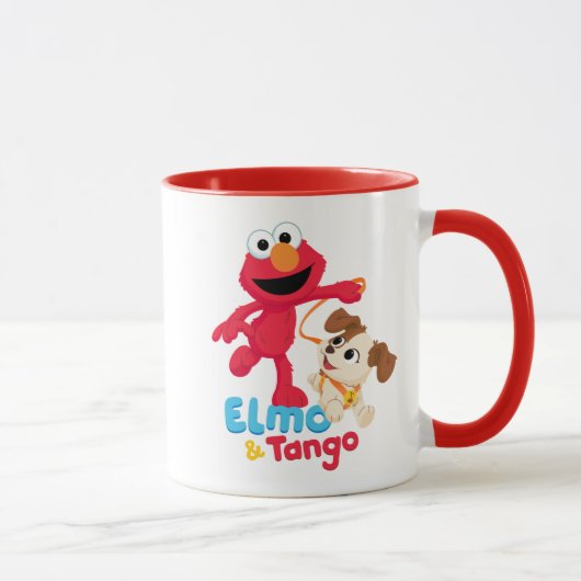 Sesamstraße | Elmo & Tango Running Tasse (Rechts)