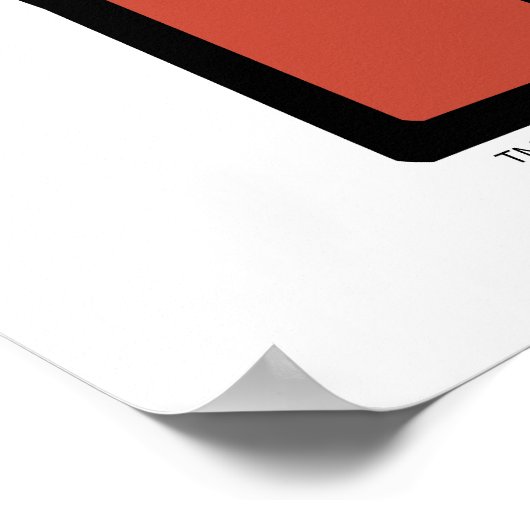 Sesamstraße | Elmo - Zweiter Geburtstag Poster (Ecke)