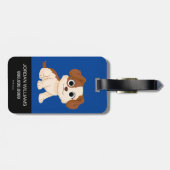 Sesamstraße | Elmo's Puppy Tango Gepäckanhänger (Rückseite horizontal)