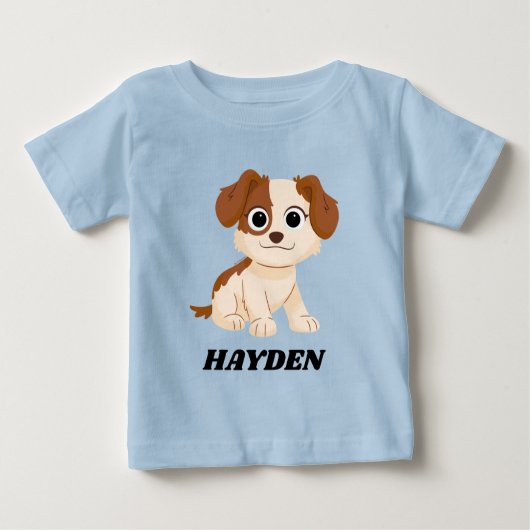Sesamstraße | Elmo's Puppy Tango | Name hinzufügen Baby T-shirt (Vorderseite)