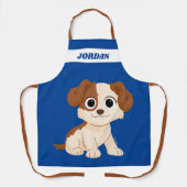 Sesamstraße | Elmo's Puppy Tango | Name hinzufügen Schürze (Vorderseite)