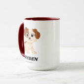 Sesamstraße | Elmo's Puppy Tango | Name hinzufügen Tasse (Vorderseite Links)