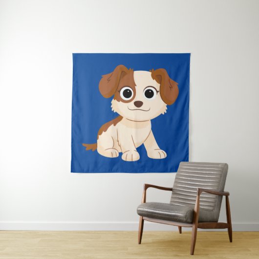 Sesamstraße | Elmo's Puppy Tango Wandteppich (Beispiel)