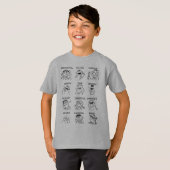 Sesamstraße | Emotionen und Gefühle T-Shirt (Vorne ganz)