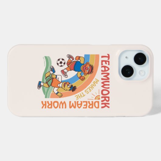 Sesamstraße | Ernie & Bert Teamwork Case-Mate iPhone Hülle (Rückseite (Horizontal))