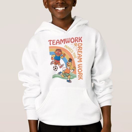 Sesamstraße | Ernie & Bert Teamwork Hoodie (Vorderseite)