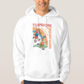 Sesamstraße | Ernie & Bert Teamwork Hoodie (Vorderseite)