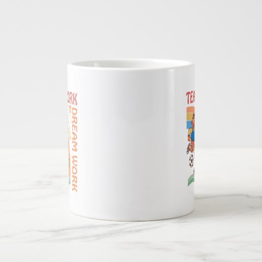 Sesamstraße | Ernie & Bert Teamwork Jumbo-Tasse (Vorderseite)