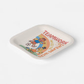 Sesamstraße | Ernie & Bert Teamwork Pappteller (Gewinkelt)