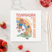 Sesamstraße | Ernie & Bert Teamwork Serviette (Beispiel)