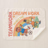 Sesamstraße | Ernie & Bert Teamwork Sherpadecke (Vorderseite (Horizontal))