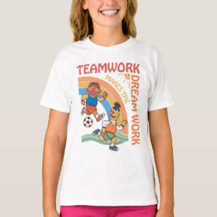 Sesamstraße Ernie & Bert Teamwork T-Shirt