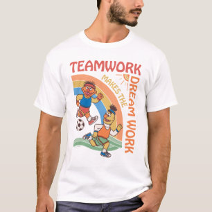 Sesamstraße Ernie & Bert Teamwork T-Shirt