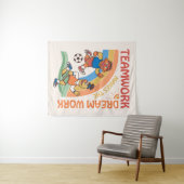 Sesamstraße | Ernie & Bert Teamwork Wandteppich (Beispiel (Horizontal))