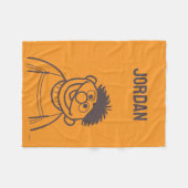 Sesamstraße | Ernie Bright Fügen Sie Ihren Namen h Fleecedecke (Vorderseite (Horizontal))