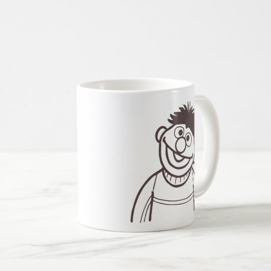 Sesamstraße | Ernie Bright Kaffeetasse (VorderseiteRechts)