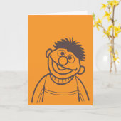 Sesamstraße | Ernie Bright Karte (Gelbe Blume)