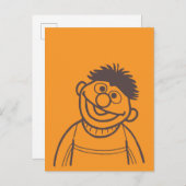 Sesamstraße | Ernie Bright Postkarte (Vorne/Hinten)