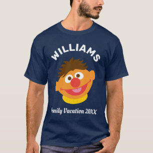 Sesamstraße Ernie Familienurlaub T-Shirt