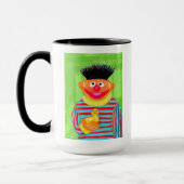 Sesamstraße | Ernie mit Rubber Duckie Tasse (Links)