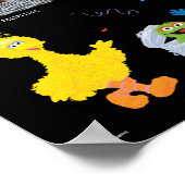 Sesamstraße | Erstes Jahr des Kindes - FotoCollage Poster (Ecke)