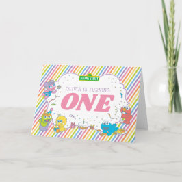 Sesamstraße | Erstgeburtstag gestrichen Karte