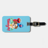 Sesamstraße | Es ist Tango mit Elmo & Grover Gepäckanhänger (Vorderseite horizontal)