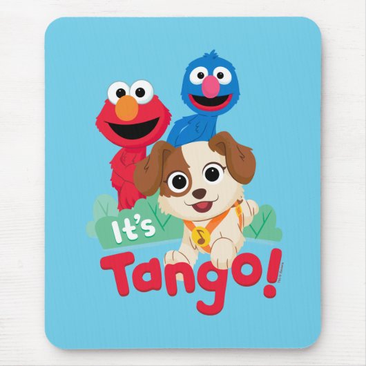 Sesamstraße | Es ist Tango mit Elmo & Grover Mousepad (Vorne)