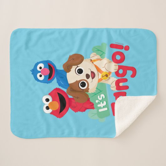 Sesamstraße | Es ist Tango mit Elmo & Grover Sherpadecke (Vorderseite (Horizontal))