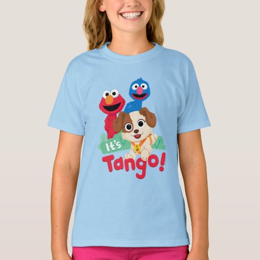 Sesamstraße | Es ist Tango mit Elmo & Grover T-Shirt (Vorderseite)