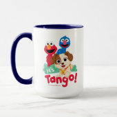 Sesamstraße | Es ist Tango mit Elmo & Grover Tasse (Links)