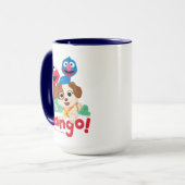 Sesamstraße | Es ist Tango mit Elmo & Grover Tasse (Vorderseite Links)