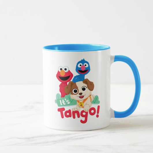 Sesamstraße | Es ist Tango mit Elmo & Grover Tasse (Rechts)
