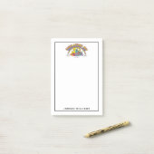 Sesamstraße | Everlasting Joy Seit 1969 Post-it Klebezettel (Auf Schreibtisch)