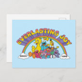Sesamstraße | Everlasting Joy Seit 1969 Postkarte (Vorne/Hinten)