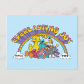 Sesamstraße | Everlasting Joy Seit 1969 Postkarte (Vorderseite)