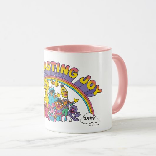 Sesamstraße | Everlasting Joy Seit 1969 Tasse (VorderseiteRechts)
