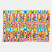 Sesamstraße Eyes Muster Geschirrtuch (Horizontal)