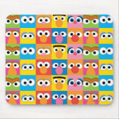 Sesamstraße Eyes Muster Mousepad (Vorne)