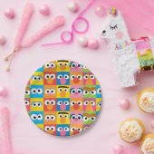 Sesamstraße Eyes Muster Pappteller (Party)